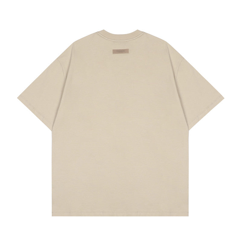 FEAR OF GOD ESSENTIALS 1977 Loose Unisex Couple Short Sleeve T‑Shirt